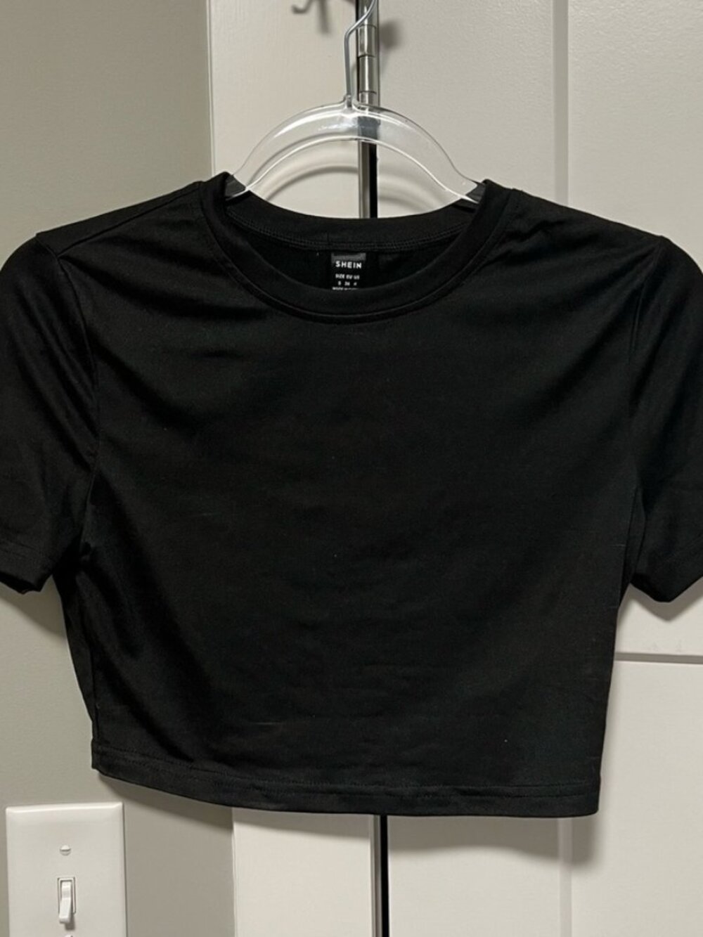 Black Crop Top